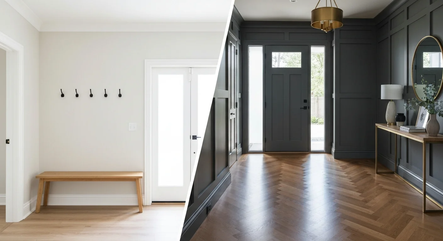 Cost Comparison: Entryway Upgrade Options