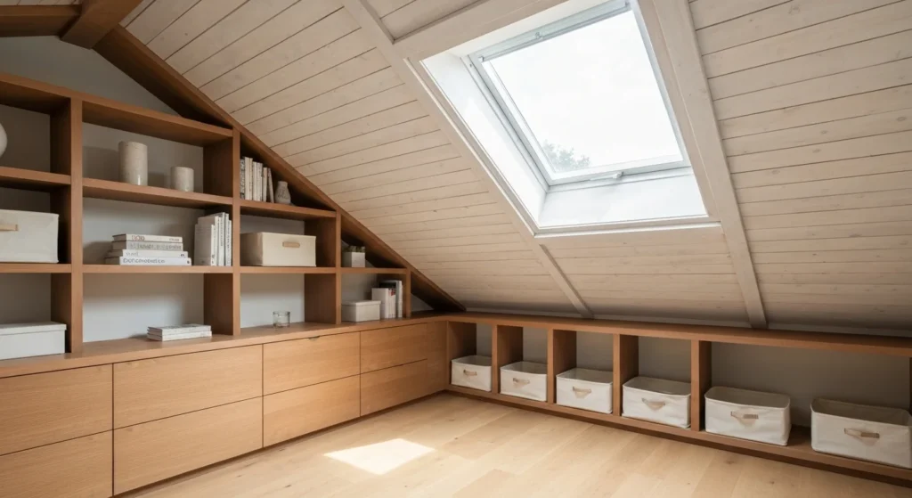 how to remodel attic storage